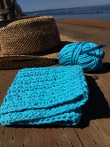 Summer crochet in the sun