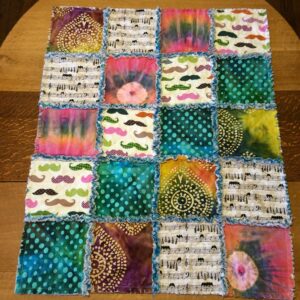 Baby Rag Quilt for Julian